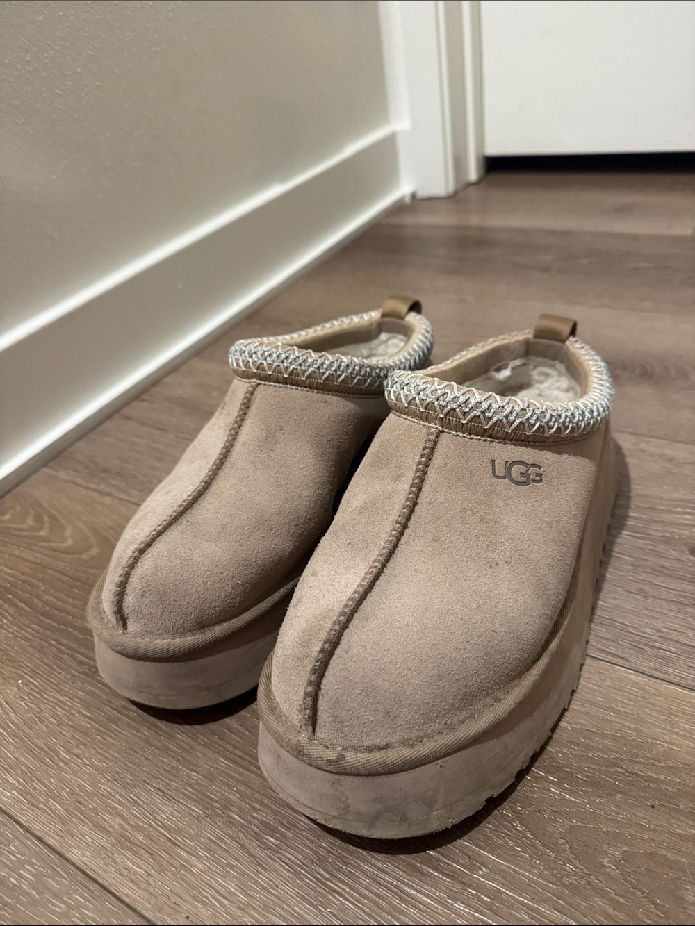 UGG women tasman platform mules - sand - Picture 2 of 4